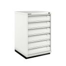 Bisley F-Serie Ladekast 6 laden - Verkeerswit