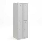 Garderobekast Basic - 4-deurs - 2 delig