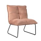 Velvet Fauteuil Laga - Roze
