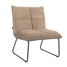 Velvet Fauteuil Laga - Taupe