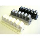 Kabelklem Groot met schroeven - Zwart