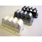 Kabelklem Klein met schroeven - Zilver