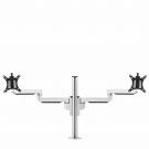 Monitorarm Galaxy Dubbel - Zilver