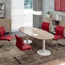 Ovale Vergadertafel - 240 x 110 cm