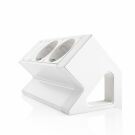 Stekkerdoos Power Desk UP 2.0 - 2-voudig - Wit