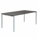 Vergadertafel Maroon recht - 180 x 90 cm